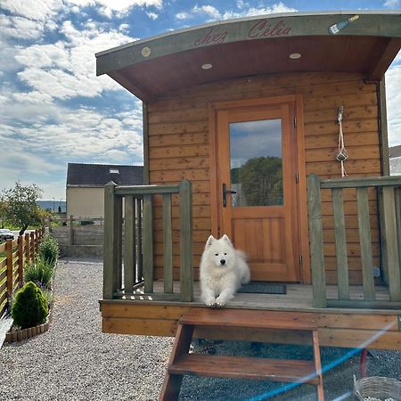 Вилла Chez Celia, Roulotte En Champagne Fleury-la-Riviere Экстерьер фото
